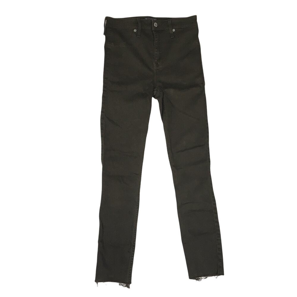 Abercrombie & Fitch Jeans Simone High Rise Jeggings Ankle Green Women's 25 0R